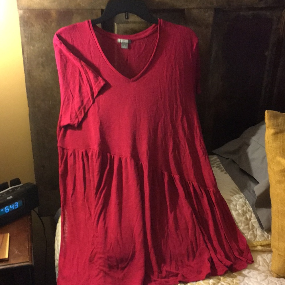 Falls Creek short sleeve knit top
